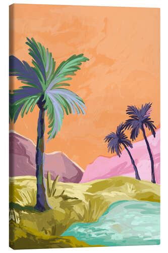 Tableau sur toile Palmtrees