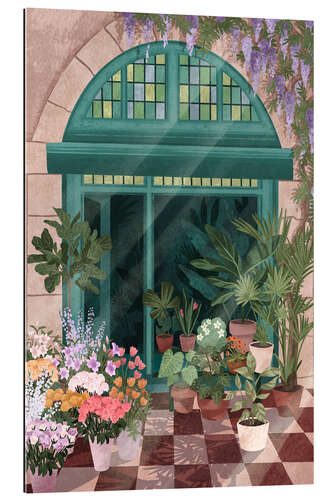 Gallery print French Flowershop