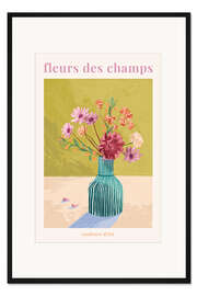 Gerahmter Kunstdruck Fleur des Champs II