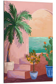 Magnettafel Treppe zum Paradies