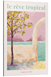 Magnettafel Le Rêve Tropical I