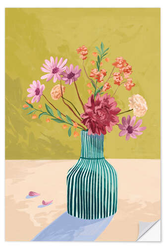 Sticker mural Wilderflowers