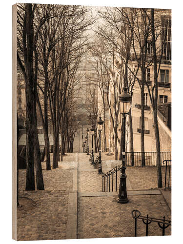 Trebilde Montmartre City Steps