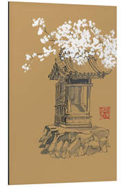 Magnettafel Schrein auf braunem Papier