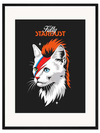 Gerahmter Kunstdruck Kitty Stardust
