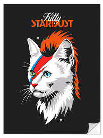 Naklejka na ścianę Kitty Stardust