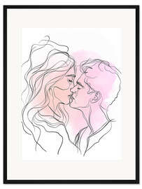 Gerahmter Kunstdruck Auf Ewig verbunden