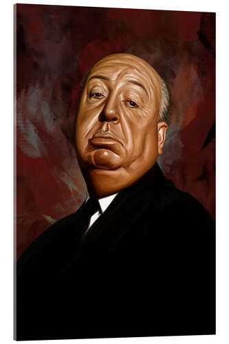 Acrylglasbild Alfred Hitchcock