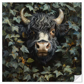 Autocolante decorativo Cute Yak - DejaReve