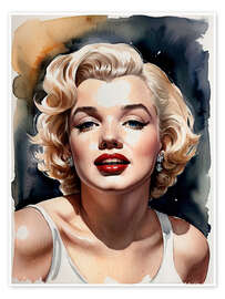 Poster Marilyn Monroe Portrait