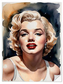 Wall sticker Marilyn Monroe Portrait