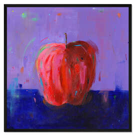 Gerahmter Kunstdruck Apfel
