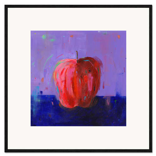 Impression artistique encadrée Apple