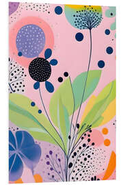 Foam board print Dream Botanicals