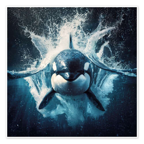 Poster Orca Killer Whale