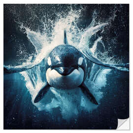 Wall sticker Orca Killer Whale