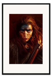 Gerahmter Kunstdruck Furiosa