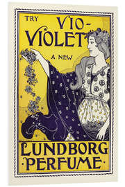 Foam board print Vio-Violet, Lundborg Perfume