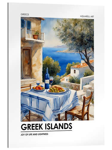 Gallery Print Greek Islands - Joy of Life