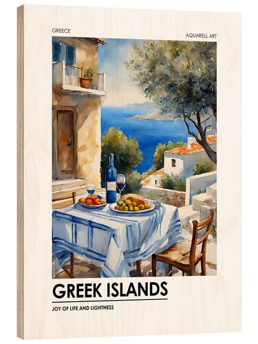 Trebilde Greek Islands - Joy of Life