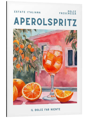 Aluminium print Estate Italiana - Aperol Spritz