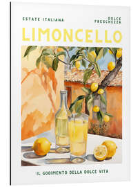 Tableau en aluminium Estate Italiana - Limoncello