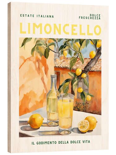 Holzbild Estate Italiana - Limoncello