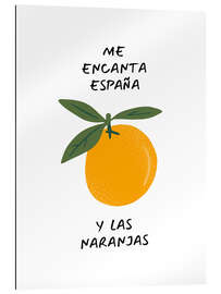 Gallery print Me encanta España y las naranjas