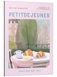 Magnettafel Petit dejeuner