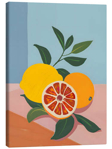 Canvas-taulu Italian Citrus Fruits