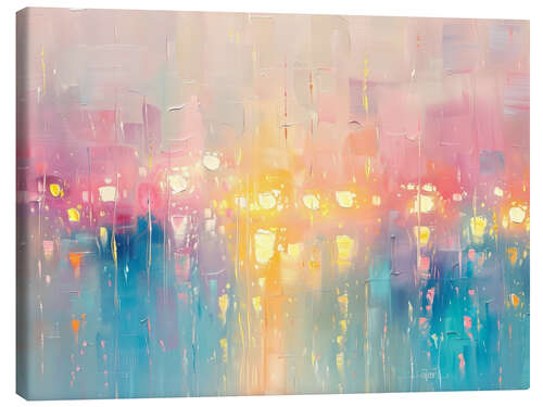 Canvas print Pastel Lights