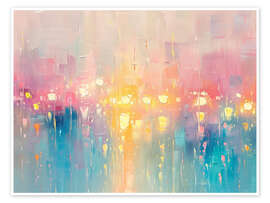 Poster Pastel Lights