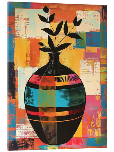Obraz na szkle akrylowym Boho Vase