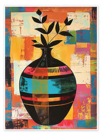 Poster Boho Vase