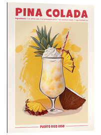 Galleriprint Piña colada, Puerto Rico 1950