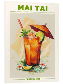 Foam board print Mai Tai, California 1944