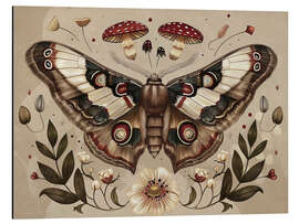 Cuadro de aluminio Vintage Moth