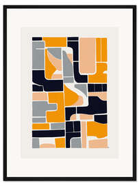 Gerahmter Kunstdruck Formation