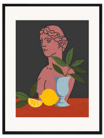 Gerahmter Kunstdruck Antikes Stillleben