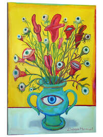 Galleriprint Flowers with mouths and eyes