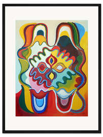 Gerahmter Kunstdruck Pop abstract I