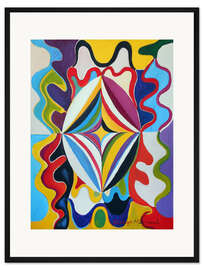 Gerahmter Kunstdruck Abstrakte Emotionen