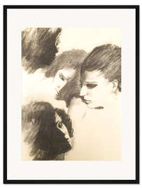 Gerahmter Kunstdruck Ballet