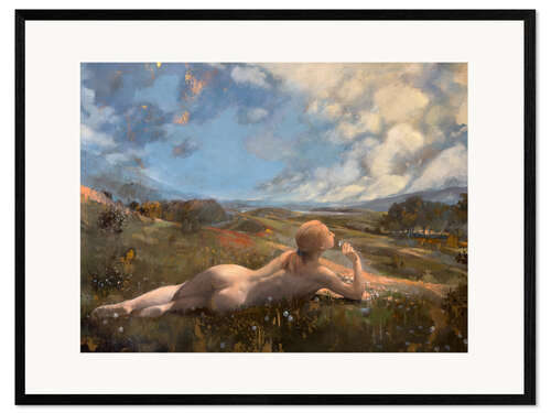 Framed art print The Lark