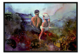 Gerahmter Kunstdruck Zusammen