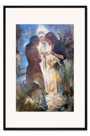 Gerahmter Kunstdruck Das Kind