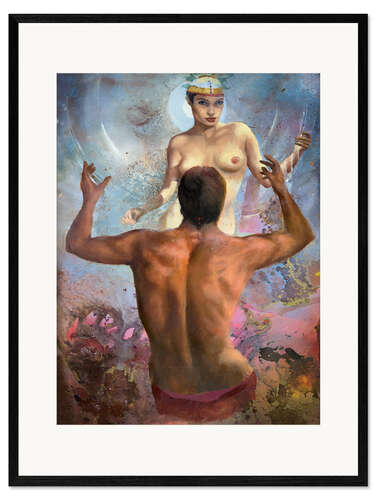 Framed art print Gaia