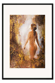 Gerahmter Kunstdruck Nymphe