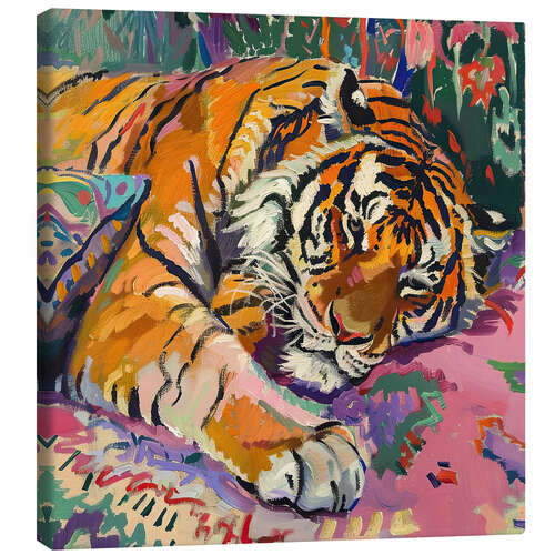 Leinwandbild Fauve Tiger