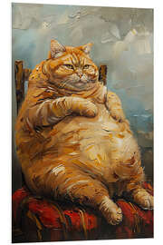 PVC print Fat Cat